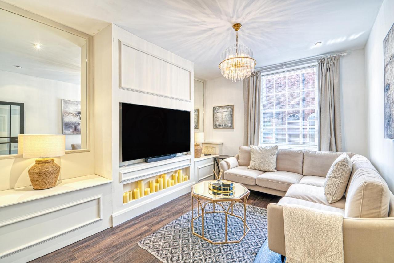 Luxury Georgian Townhouse With Cinema And Parking Villa Chester Exterior foto